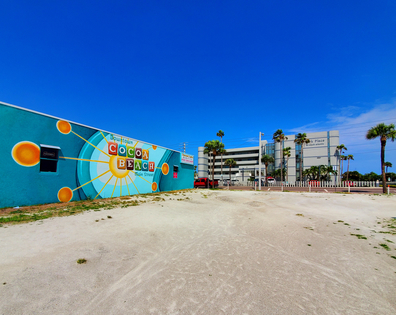 Mural in Downtown Cocoa Beach @sandyrootsphotography Mural in Downtown Cocoa Beach @sandyrootsphotography